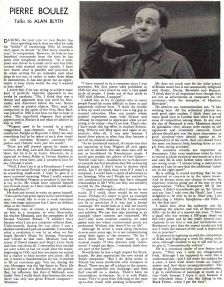 Pierre Boulez (Gramophone, November 1967) Pierre Boulez (Gramophone, November 1967)